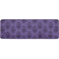 thumbnail image 1 of Halloween Kitchen Mat Rug 1 PCS Haunted Halloween Mansion Purple Background Runner Rug Anti-Fatigue Comfort Memory Foam Standing Mat Non-Slip Floor Door Mat for Bathroom Bedroom 20x47in, 1 of 6