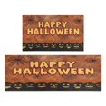 thumbnail image 1 of Halloween Kitchen Mats Sets Of 2 Horror Pumpkin Kitchen Rugs and Mats for Cooking Outdoor Non Skid Retro Rugs Decorations for Home Dining Room (17x47in+30x17in), 1 of 7