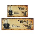 thumbnail image 1 of Halloween Kitchen Rug Set Of 2 Anti Fatigue Kitchen Mats for Floor,Halloween Witch's Kitchen Spooky Kitchen Runner for Bathroom,Room Outdoor (47x17+30x17 Inches), 1 of 7
