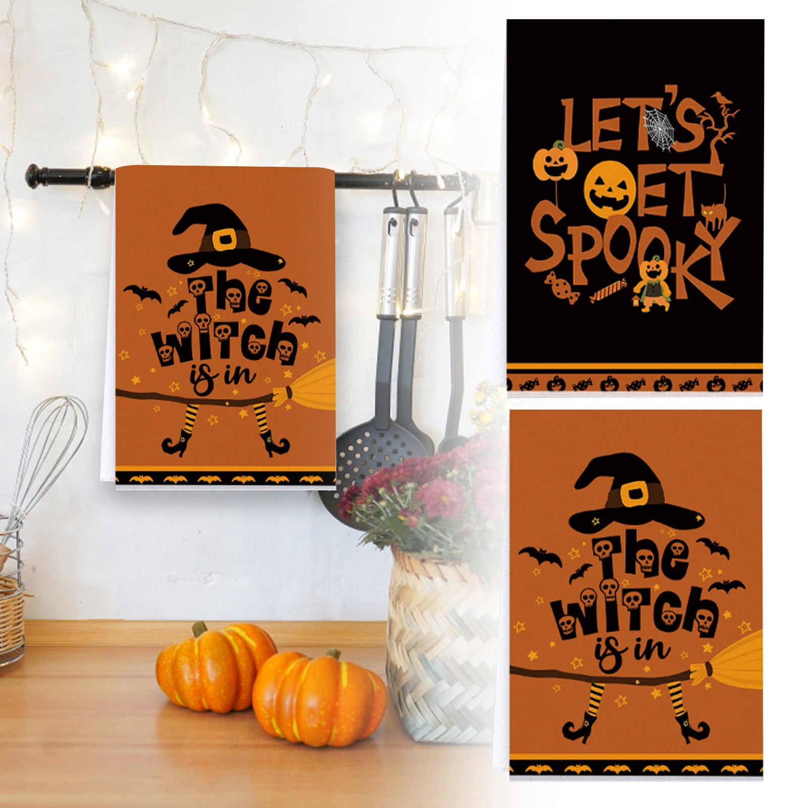 Exciting Halloween Dish Towels Gallery