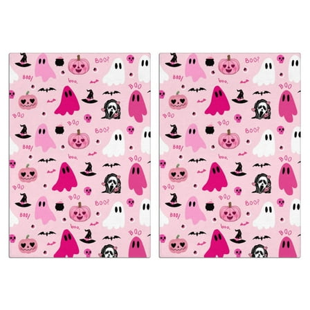 Halloween Kitchen Towels Set Of 2 - 18x26 Inch Ultra Absorbent Dish Towels, Soft Drying Hand Towels for Cooking, Baking & Decor, Spring/Summer Home Aesthetic.