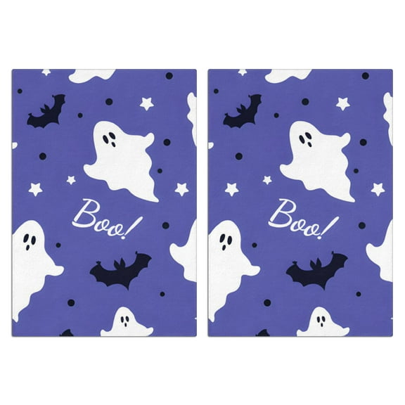 Halloween Kitchen Towels Set Of 2 - 18x26 Inch Ultra Absorbent Dish Towels, Soft Drying Hand Towels for Cooking, Baking & Decor, Spring/Summer Home Aesthetic.