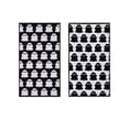 thumbnail image 1 of Halloween Kitchen Towels Set of 2, Cute Black White Ghost Dish Towels, 24 x 16 in Soft Reusable Hand Towels for Kitchen Bathroom Fall Home Decor, 1 of 5