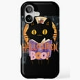 thumbnail image 1 of Halloween Kitty Boo Cute Ghost Compatible Phone Case for iPhone 11–17 Pro Max, 1 of 2