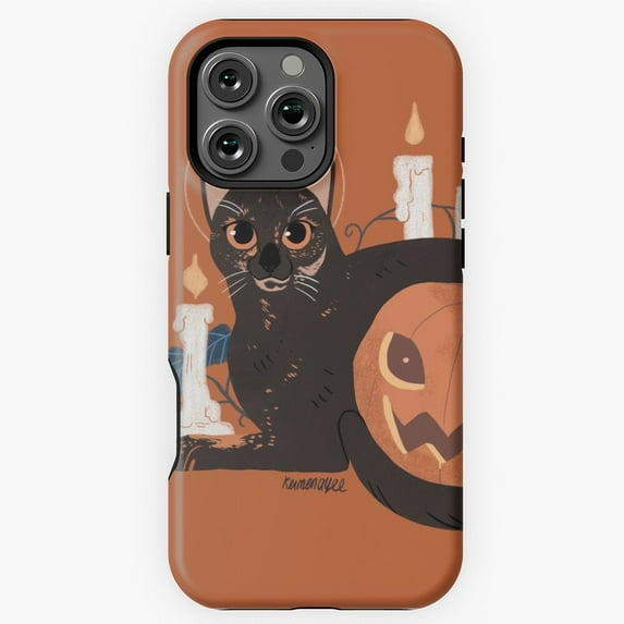 Halloween Kitty Phone Case for iPhone 16 15 14 13 12 11 Pro Max M5906238