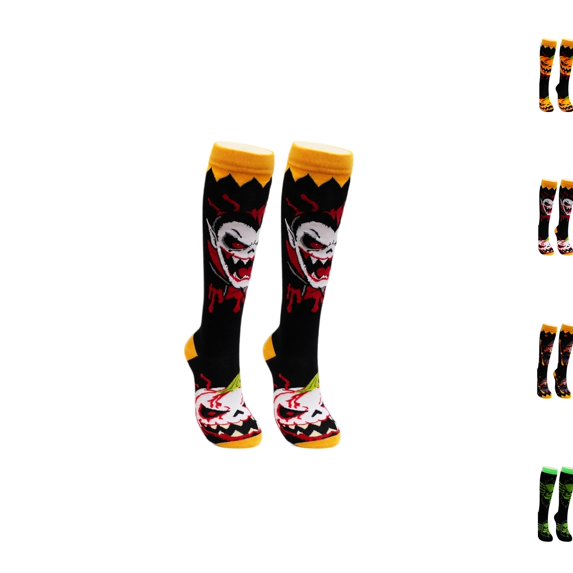 Halloween Knee High Costume Socks Stretch Long Dress Socks Halloween Party Outfit Decorative Stockings B