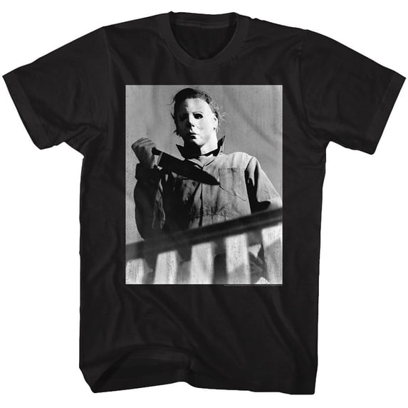 Halloween Knife Gloom Black Adult T-Shirt