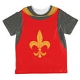 thumbnail image 1 of Halloween Knight Fleur-De-Lis Armor Costume All Over Toddler T Shirt Multi 4T, 1 of 2