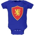thumbnail image 1 of Halloween Knight Shield Costume Rampant Lion Soft Baby One Piece Royal 0-3 M, 1 of 1