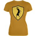thumbnail image 1 of Halloween Knight Shield Costume Stag Juniors Soft T Shirt, 1 of 1