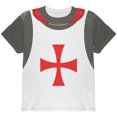 thumbnail image 1 of Halloween Knights Templar Armor Costume All Over Youth T Shirt Multi YSM, 1 of 2
