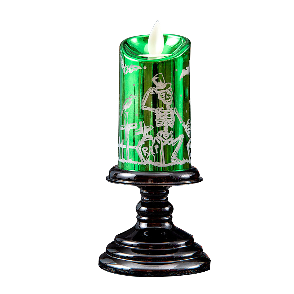 Halloween LED Candle Lamp Electronic Candle Lights Ornaments Festival