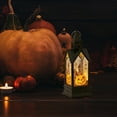Halloween LED Candle Lights Battery Operated Hanging Retro Lantern