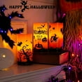 thumbnail image 1 of Halloween LED Flameless Pillar Candles Battery Operated with 6 Hour Timer Set, 1 of 3