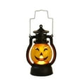 thumbnail image 1 of Halloween LED Lantern Lights 1-Packs , Small Vintage Style Flameless Lantern Decorative ，Lamp for Halloween Home Indoor Outdoor Bar Decoration, 1 of 2