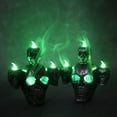thumbnail image 1 of Halloween LED Skeleton Decor with Smoke Effect, Flickering Light Up Skull Figurine for Indoor Outdoor Horror Party Desk Bar Home Decoration, Spooky Halloween Decorations, 1 of 6