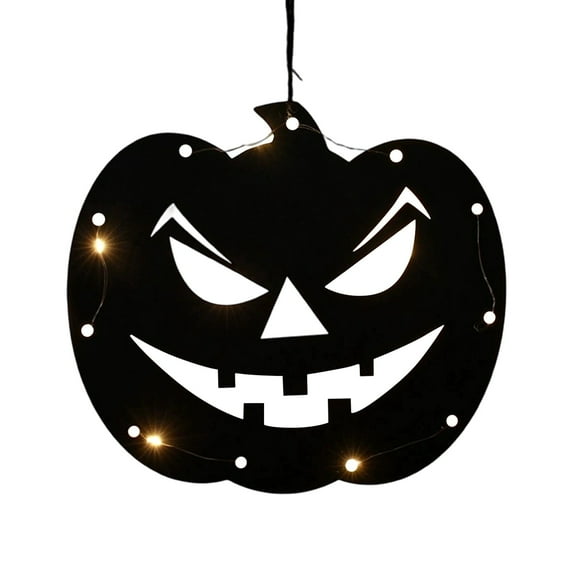 Halloween LED Wall Decals -8 Design Glow in The Dark Stickers (Bats Witch Pumpkin Castle Cat Ghost Spider and web ) for Party Atmosphere, Spooky Room Decor Acrylic Light Signs,Halloween Decorations