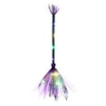thumbnail image 1 of Halloween LED Witch Broomstick 26 Inch - Glowing Flying Broom Prop for Adult Costumes, Parties and Themed Performances, 1 of 6