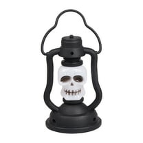 Halloween Lantern with Handle, Fall Decoration, Standing or Hanging Indoor, Outdoor