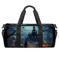 thumbnail image 1 of Halloween Large Capacity Sports Bag with Interior Zipper Pocket - Luggage, Basketball, Weekender, and Dance Use, 1 of 6