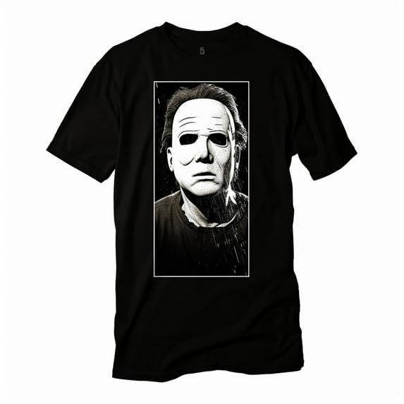 Halloween Large Face Premium T-Shirt Men's T-shirt New Cotton Black Tee XS-5XL