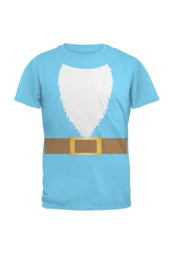 Halloween Lawn Gnome Costume Mens T Shirt Sky LG