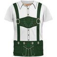 thumbnail image 1 of Halloween Lederhosen Yodelling Yodeller Costume Swiss All Over Mens T Shirt Multi 2XL, 1 of 2