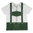 thumbnail image 1 of Halloween Lederhosen Yodelling Yodeller Costume Swiss All Over Toddler T Shirt Multi 2T, 1 of 2