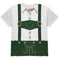 thumbnail image 1 of Halloween Lederhosen Yodelling Yodeller Costume Swiss All Over Youth T Shirt Multi YXL, 1 of 2