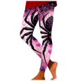 thumbnail image 1 of Halloween Leggings For Women Spiderweb Print Squat Proof Active Soft Leggings for Workout Gym Casual, 1 of 5