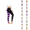 thumbnail image 1 of Halloween Leggings for Women Elastic High Waist Casual Printed Lifting Tights Pants Workout Yoga Pants, 1 of 5