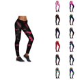 thumbnail image 1 of Halloween Leggings for Women Elastic Waist Funny Print Casual Tights Pants Workout Running Yoga Pants, 1 of 5