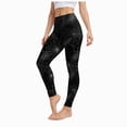 thumbnail image 1 of Halloween Leggings for Women High Waisted Fall Athletic Workout Legging Soft Stretch Printed Gym Yoga Pants Plus(Black,XL), 1 of 5