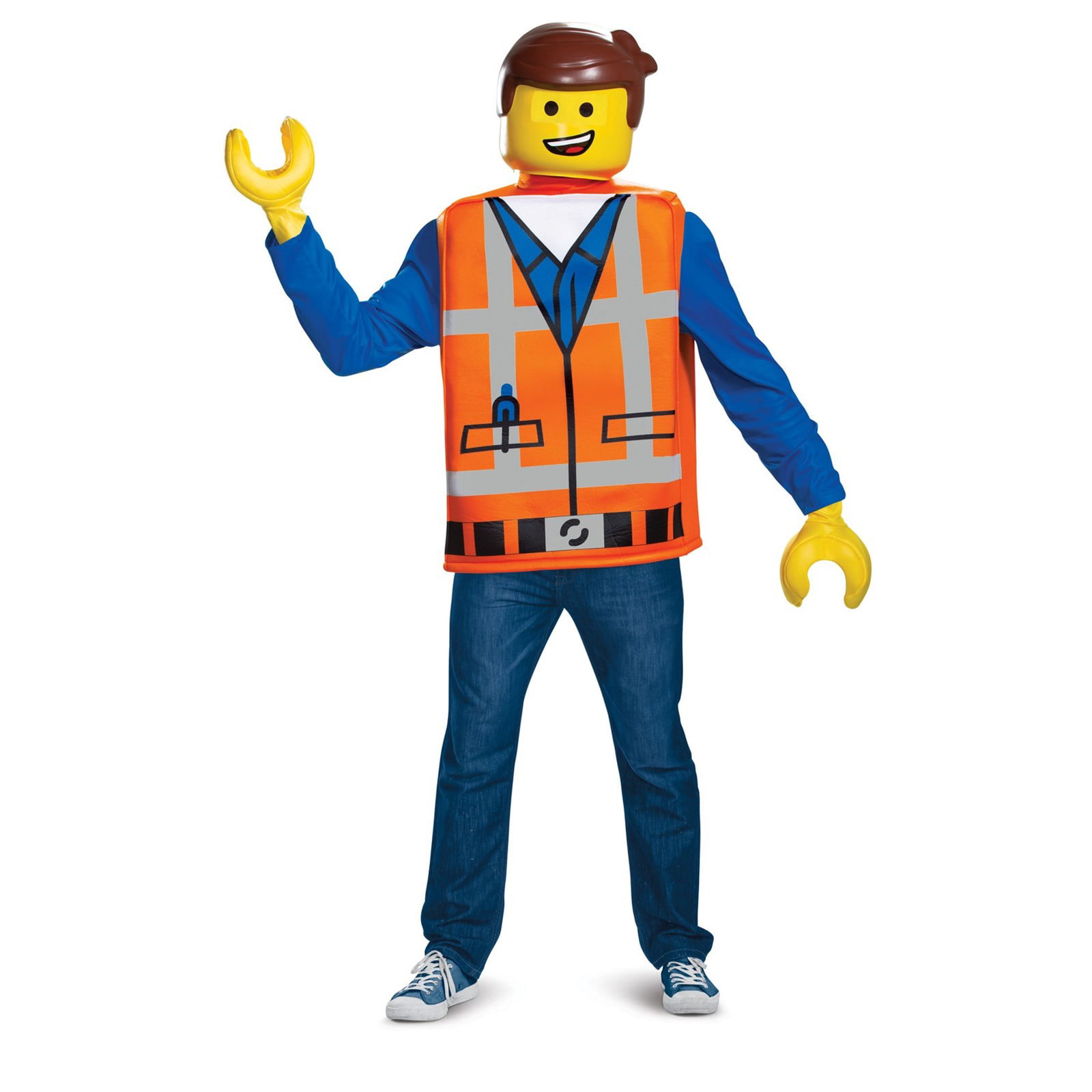 Halloween Lego: Emmet Adult Costume