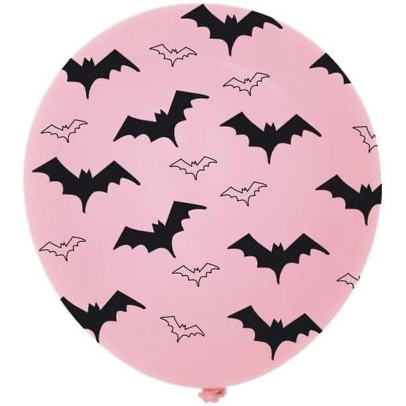 Halloween Let's Go Ghouls Balloon Garland Arch Kit, Pink and Black Silver Ghost Balloons Wall Stickers Disco Western Cowgirl Halloween Bachelorette Birthday Party Decoration