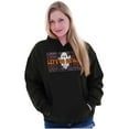 thumbnail image 1 of Halloween Let's Go Ghouls Ghost Hoodie Sweatshirt Women Brisco Brands S, 1 of 1