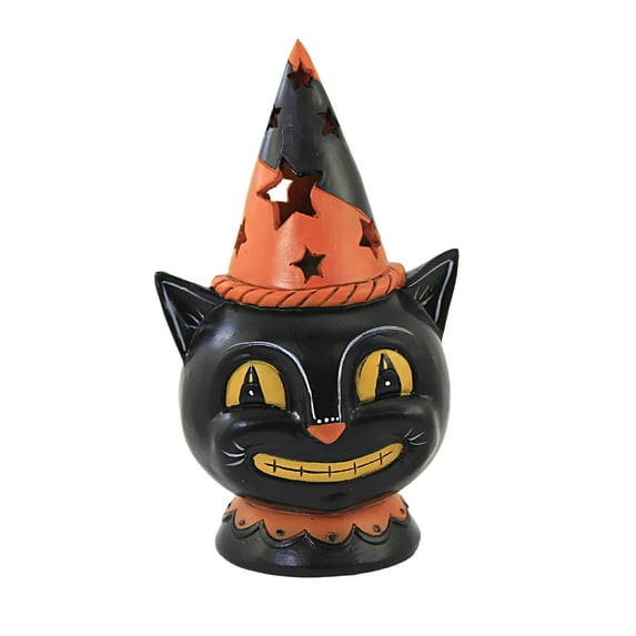 Halloween Light Up Hat Fellow Resin Halloween Light Spooky H8606 Cat