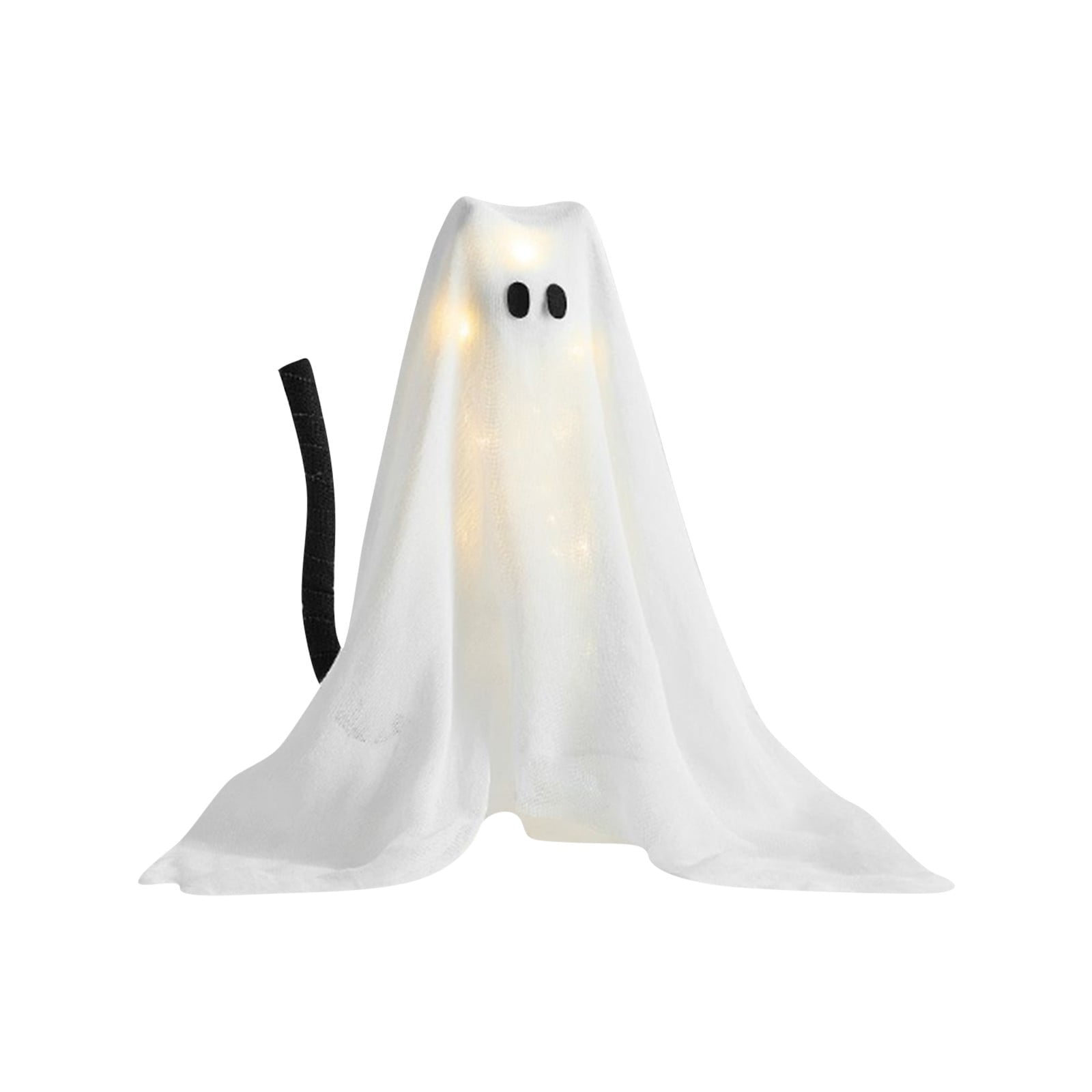 Halloween Lighted Ghost Decoration with LED Lights, Indoor Outdoor Cute ...