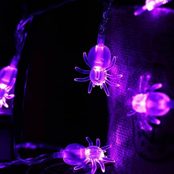 Halloween Lights 9.84FT 20 LED Battery Operated String Lights Cute For Window Indoor Outdoor Decor Halloween Party Decorations