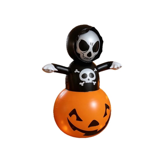 Halloween Lights Halloween Inflatable Pumpkin Skull Lamp