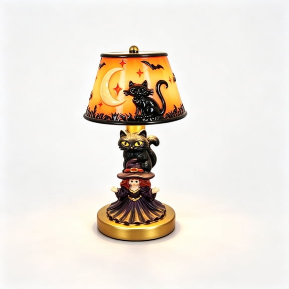 Halloween Lights Halloween Lamp Handcrafted Style Table Lamp Gothic Night Light For Bedroom Desk Bar Party Spooky Halloween Home Decor Gift