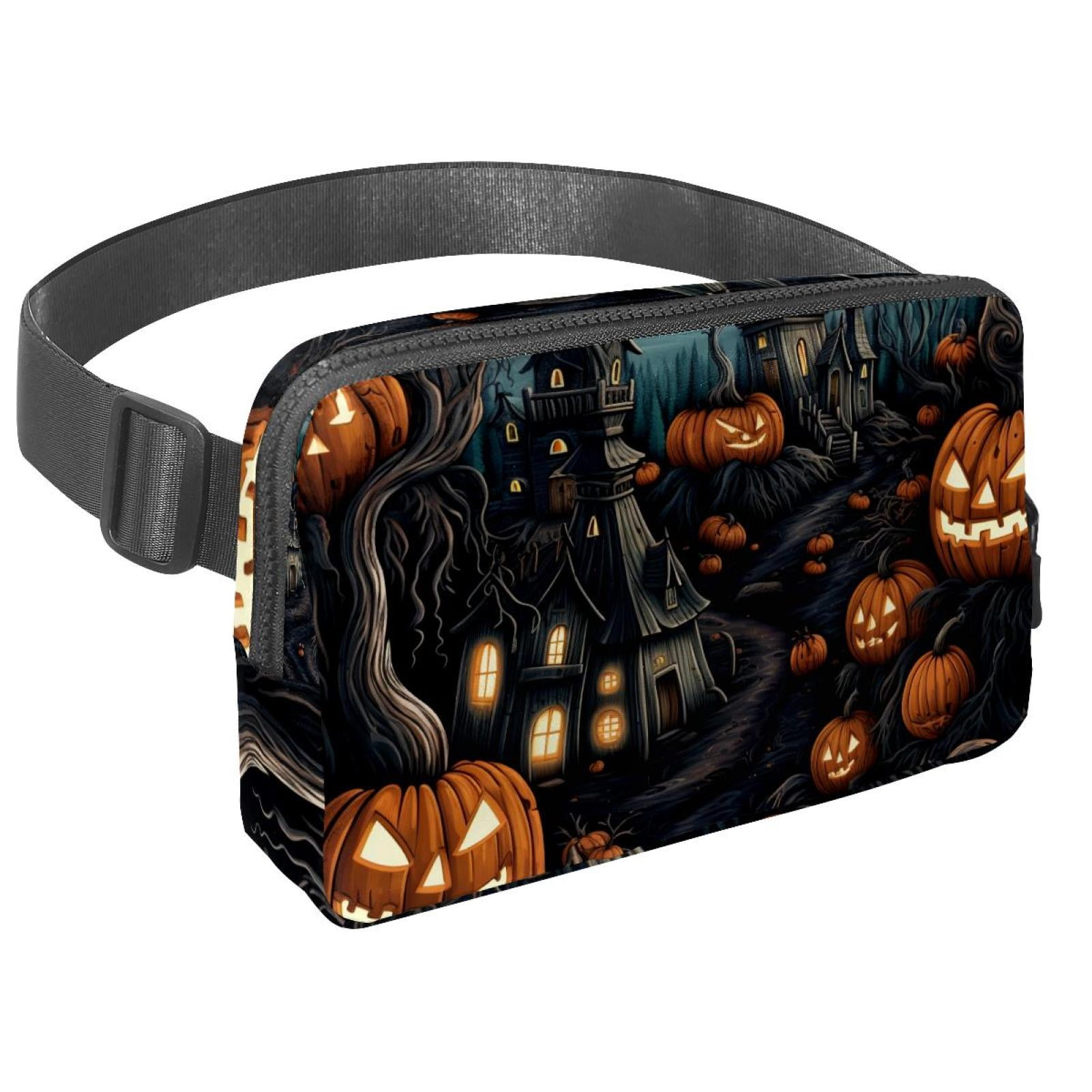 Halloween Lightweight Adjustable Running Belt with Extension Strap for Unisex - Fanny Pack Waist Bag for Fitness and Exercise