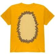 Halloween Lion Costume Youth T Shirt Gold YSM