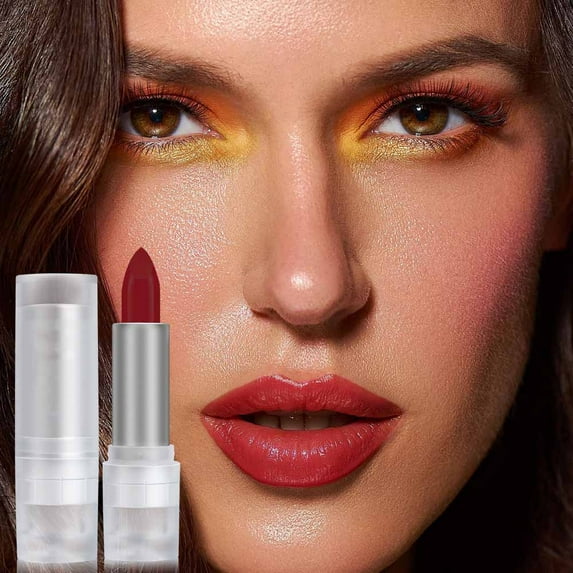 Halloween Lipstick Matte Lip Gloss Long Lasting Waterproof Lip Color Portable Mini Ice Cream Texture Vintage Gothic Festival Makeup