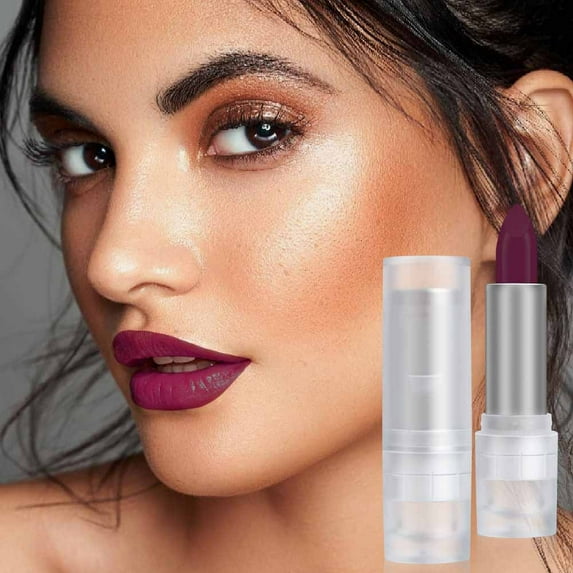 Halloween Lipstick Matte Lip Gloss Long Lasting Waterproof Lip Color Portable Mini Ice Cream Texture Vintage Gothic Festival Makeup