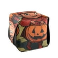 thumbnail image 1 of Halloween Little Devil Tissue Box Cover Leather Square Rectangle Tissue Box Holder for Bathroom Living Room Desk Office Decor, 1 of 7