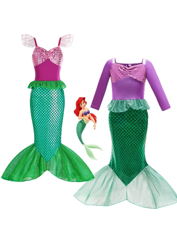 Halloween Little Mermaid Princess Costume Cosplay Party
