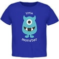 thumbnail image 1 of Halloween Little Monster Toddler T Shirt Royal 4T, 1 of 1