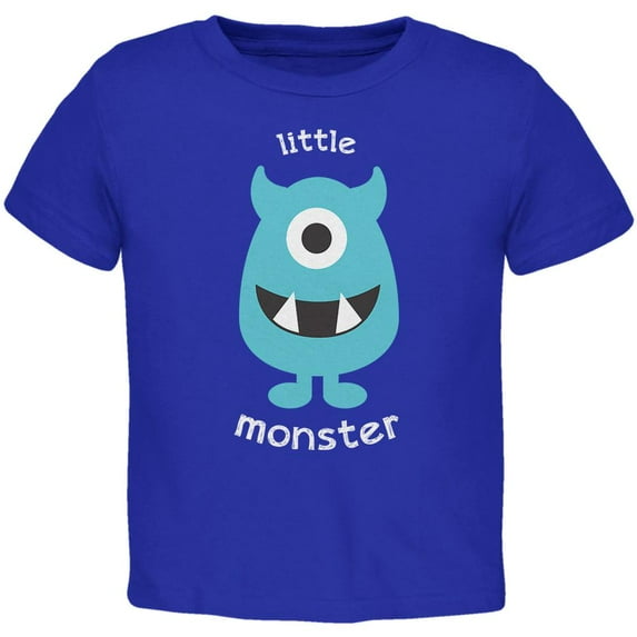 Halloween Little Monster Toddler T Shirt Royal 4T