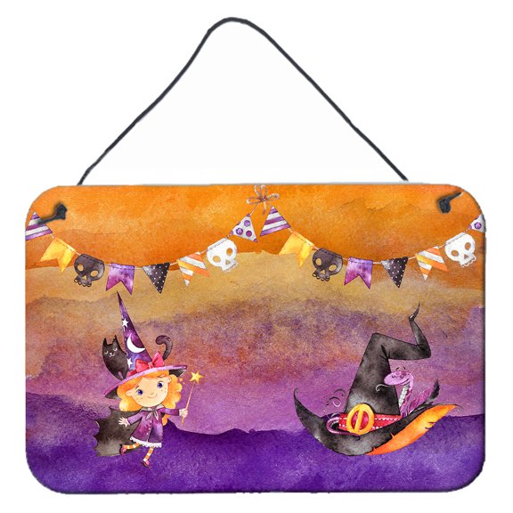 Halloween Little Witch Party Wall or Door Hanging Prints